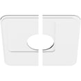 thumbnail image 2 of 22"OD x 7"ID x 7 1/2"C x 1"P Lucan Architectural Grade PVC Contemporary Ceiling Medallion, Two Piece, 2 of 11