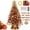 #11, variant on Aoznliie DIY Beaded Christmas Tree Kit, Maple Bead Kit Christmas Tree for Desk, 8x4 inch Tabletop Christmas Decor for Home Office, Orange