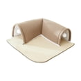 thumbnail image 2 of Cama túnel para gatos de interior, casa para gatos, cueva lavable acogedora, túnel para mascotas, cama para gatos pequeños, medianos y grandes, cafe m, 2 of 8