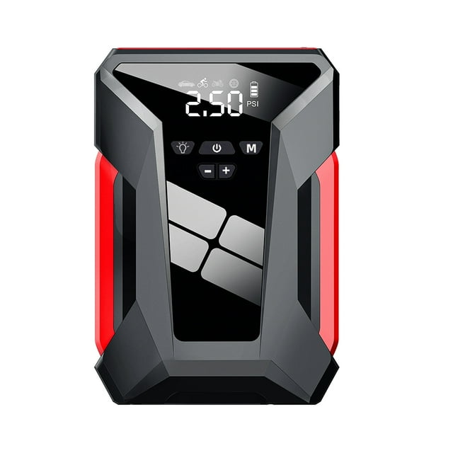 Tire Inflator,Air Compressor Pump 10000mah 1000a 10000mah 1000a Jump With Led Screen Inflator Portable Air Compressor With Led Screen Led Car Compressor Air Pump Led Screen Led Air Pump 10000mah