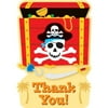 'Pirate Party' Thank You Cards - 8 Pack