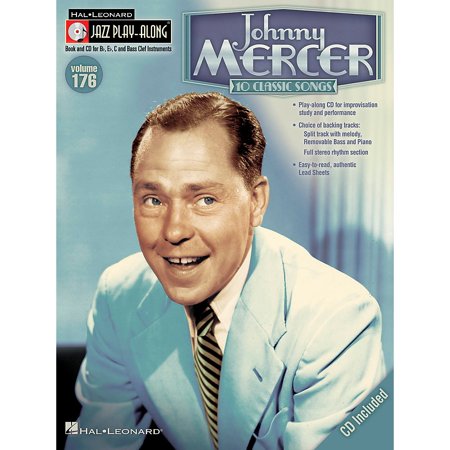 Hal Leonard Johnny Mercer Jazz Play Along Volume 176 Bookcd - 
