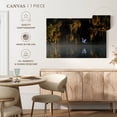 thumbnail image 5 of Elephant Stock Egret I Wall Art - Horizontal Canvas Wall Art - Living Room Wall Decor - Nature Canvas - Black And Beige Decor By Hua Zhu - 36" x 24", 5 of 8