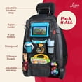 thumbnail image 3 of Heavy Duty Back Seat Car Organizer Extra Large for Powerful Protection Sag Proof & Reinforced Corners Protects iPad & Backseat Versatile Car Seat Organizer Storage Compartme, 3 of 10
