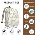 thumbnail image 5 of Sunflower Flowers Print Backpack for School College Work, Roomy Bookbag with Laptop Compartment, Durable Unisex Design for Daily Commute and Travel, Wonderful Gift for Students Professionals, 5 of 5