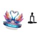 thumbnail image 5 of Estatua de escultura de cisne,Escultura de cisne para decoración del hogar Adorno de San Valentín,Estatua de ganso,figura acrílica,artesanía coleccionable,Figura de escritorio,Escultura, 5 of 8