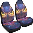 thumbnail image 3 of FOR U DESIGNS Owl Pattern Car Front Seats Only for Women Men Scratch-Resistant Car Bucket Seat Cover Auto Interior Accessories for SUV Truck Sedan-Pack of 2, 3 of 7