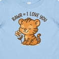 thumbnail image 4 of Inktastic Cute Tiger Rawr I Love You Toddler Design Boys or Girls Baby T-Shirt, 4 of 5