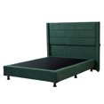 thumbnail image 3 of Box Base Cama Matrimonial + Cabecera Lugo Verde Dicasa Imperio, 3 of 8