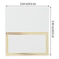 thumbnail image 5 of 100 Pcs Business Cards Place for Table Reserved Signs Wedding Name Paper Banquet, 5 of 6