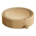thumbnail image 3 of Rascador para gatos Fernando nido cuenco redondo para dormir con pelota de juguete 40x10cm, 3 of 8