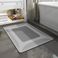 thumbnail image 1 of Alfombra de baño SIXHOME, de secado rápido, con respaldo de goma absorbente, 1 of 7