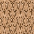 thumbnail image 1 of Ahgly Company Machine Washable Indoor Square Transitional Yellow Orange Area Rugs, 5' Square, 1 of 7