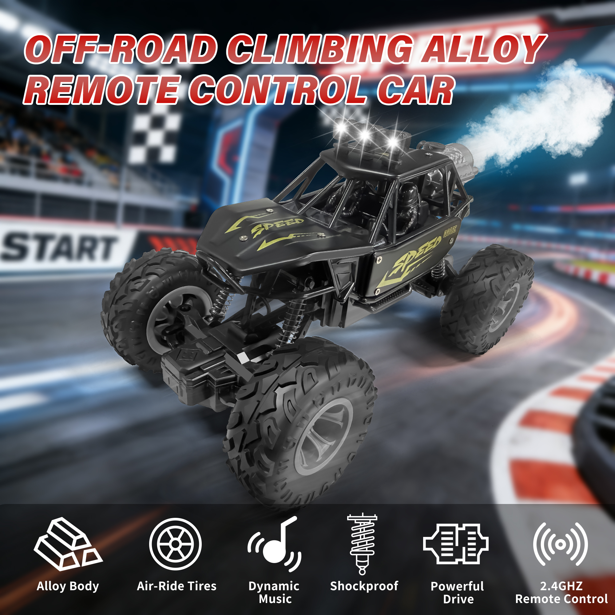MAXKY 1:20 Four-Wheel Drive RC Off-Road Truck photo 3