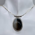 thumbnail image 5 of Rare Agate & Sterling Silver Pendant | 1 3/8" Long |, 5 of 12