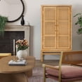 thumbnail image 2 of Amara Natural Woven Rattan Cabinet, 2 of 4