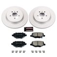 thumbnail image 2 of PowerStop Rear Geomet Coated Brake Rotor and Pad Kit Fits: FORD LINCOLN Select Models CRK6376, 2 of 4