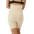 thumbnail image 3 of Maidenform Womens Shapewear with Tummy Control, High Waist Mid Thigh Body Shaper Shorts FP5001 Sizes S-3XL, 3 of 6
