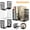 White, variant on Hvxrjkn Book Ends Metal Bookends for Shelves, Heavy Duty Bookend Shelf Holder Supports Home Office