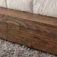 thumbnail image 5 of FOA Elbert I 3pc Natural Tone Solid Wood Bedroom Set - King + 2 Nightstands, 5 of 7
