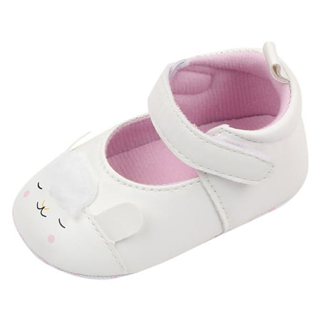 

NIUREDLTD Summer Children Toddler Shoes Boys And Girls Sports Flat Bottom Lightweight Hook Loop Cute Cartoon Shape Size 3