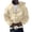 Beige, variant on Hoodies for Men Letter Print Full Zip Winter Fashion Jacket Coat With Pocket Sweatshirts Casual Fashion Clothes