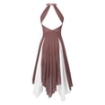 thumbnail image 4 of Falda de ballet para gimnasia para mujer, vestido de danza lírica, falda de rock, ropa de danza latina moderna y contemporánea, disfraz de actuación, 4 of 5