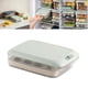 thumbnail image 5 of Organizador de almacenamiento para refrigerador de cocina, contenedores verdes A Verde A, 5 of 9