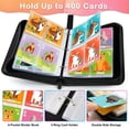 thumbnail image 6 of Trading Card Binder, 4-Pocket Album Book Holder for TCG Game, Fits 400 Cards, 6 of 6