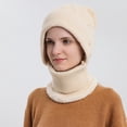 thumbnail image 5 of YFPWM Fall Hats for Women Winter Hat Warm Hat Beige One Size, 5 of 6