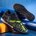 thumbnail image 4 of Zapatos de fútbol con tacos largos para hombre, botas deportivas de interior, profesionales, transpirables, suaves, envío directo, 4 of 5