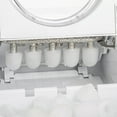 Frigidaire 26 lbs. Countertop Ice Maker, Bullet Shaped Ice, EFIC117SS