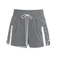 thumbnail image 5 of cocolona Womens Summer Casual Athletic Shorts Elastic Waist Drawstring Workout Gym Running Shorts with Pockets, 5 of 5