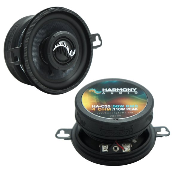 Harmony Audio HA-C46 Stéréo de Voiture Série Carbone 4x6 Remplacement Haut-Parleurs 150W