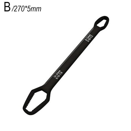 

Household Tools 8-22mm Universal Torx Wrench Self-tightening Adjustable Glasses Wrench Board Double-head Torx Spanner Hand Tools For Factor