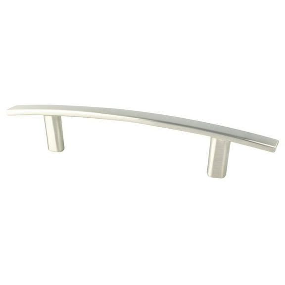 Berenson 9171-1BPN-P 96 mm Transitional Advantage One CC Brushed Nickel Bow Pull