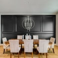 thumbnail image 3 of Livex Lighting Milania Chandelier in Brushed Nickel, 3 of 12