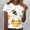 A828 White, variant on Xdegoge Casual Crewneck Short Sleeve T Shirts for Women Everyday Wear Loose Fit Sunflower Honey Bee Graphic Print Lightweight Breathable Spring Summer Basic Tops