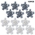 thumbnail image 4 of Kit Bolas Lavandería Con Copos Nieve 12 Uds. Limpieza Ropa Reutilizable Antibobinado, 4 of 7