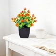thumbnail image 4 of Artificial Pottery Home Desktop Simulation Green Plant Plastic Small Bonsai Ornament, 4 of 6