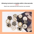 thumbnail image 3 of Women Shirt Brooch Pins 30Pcs Small Cover Up Buttons Pins Pearl Safe Button Brooches for Women Dress Pin Rhinestone Buttons for Clothing Jeans Hat Bags Decorations, 3 of 10