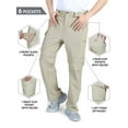 thumbnail image 6 of Off Road Ventures Mens Convertible Hiking Pants Quick Dry Lightweight Stretch Zip Off Cargo Fishing Pants for Outdoor Travel, 6 of 7