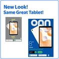 thumbnail image 4 of onn 8" Tablet, 32GB, (2024 Model) - Pearl, 4 of 7