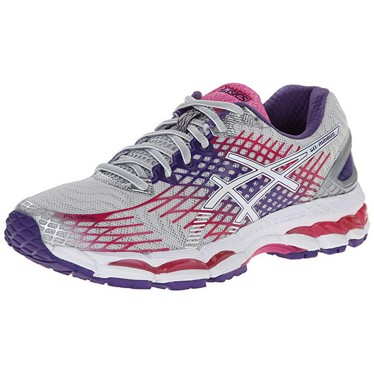 Trend Recyclen In zicht ASICS Women's Gel-Nimbus 17 Running Shoe, Lightning/White/Hot Pink, 7 2A(N)  US - Walmart.com