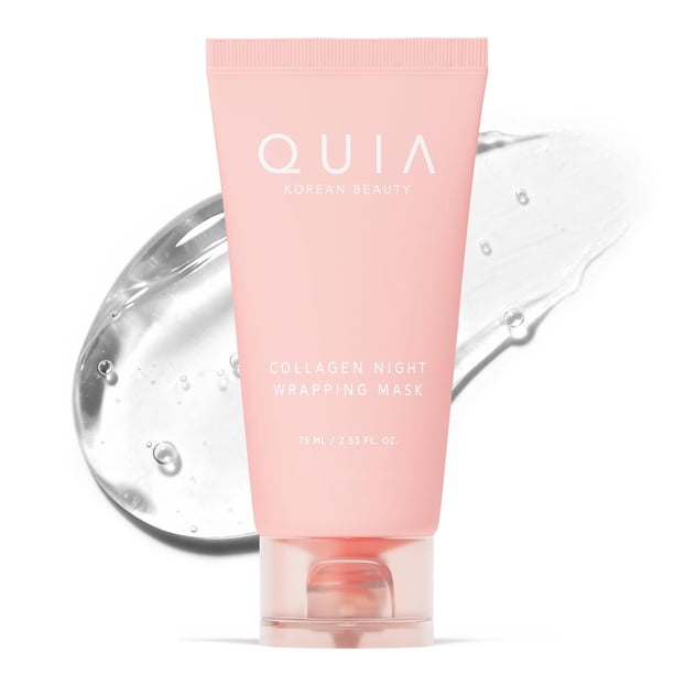 Mascarilla nocturna envolvente de colágeno QUIA Beauty 75 ml reafirmante