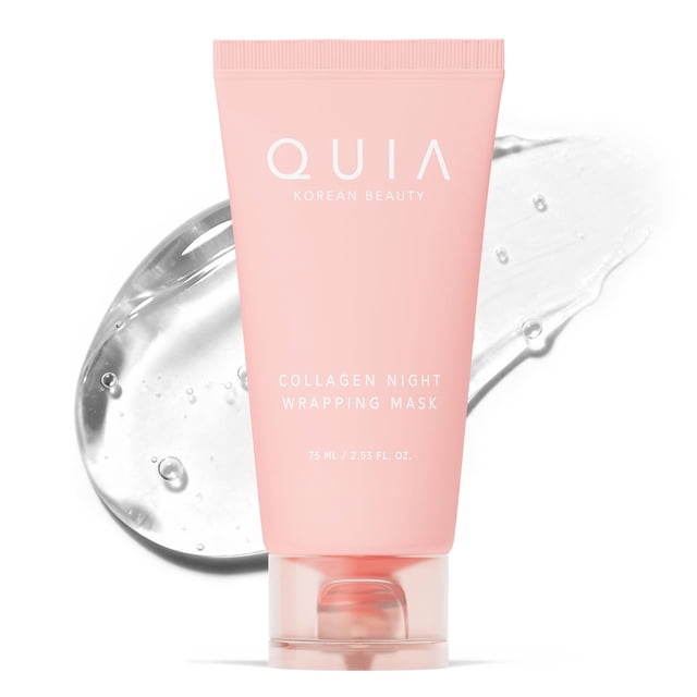 Mascarilla nocturna envolvente de colágeno QUIA Beauty 75 ml reafirmante