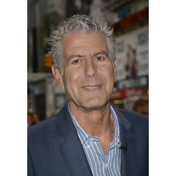 Anthony Bourdain Out And About For Celebrity Candids - Tue, , New York, Ny December 2, 2014. Photo By Derek StormEverett Collection Celebrity (16 x 20)