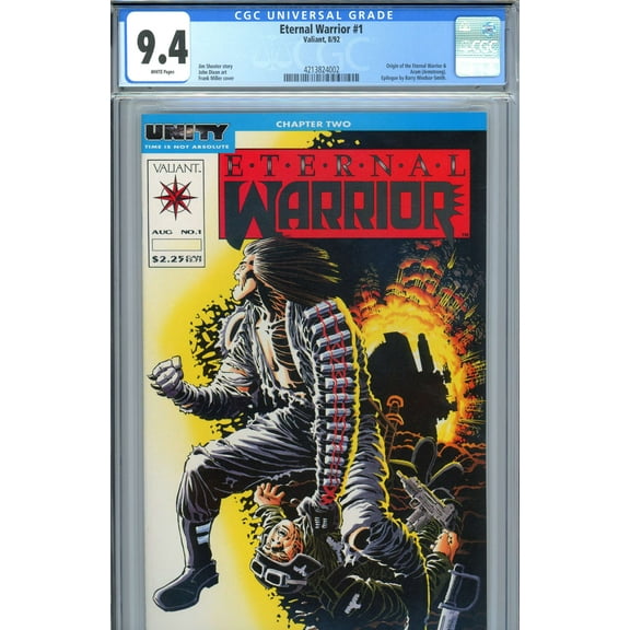 Valiant Comics Eternal Warrior 1992 Comic Book #1 (CGC 9.4)