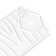 thumbnail image 4 of Alfombrilla absorbente para grifo a prueba de derrames, accesorio de cocina, paño para jabón, cepillo y almohadillas de drenaje. Blanco, 4 of 4