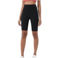 thumbnail image 2 of Xunlbb Shorts for Women Yoga Leggings Woman Solid Color Elastic High Waist Lift The Hip Yoga Five Cents Pants S-XL on Clearance, 2 of 3